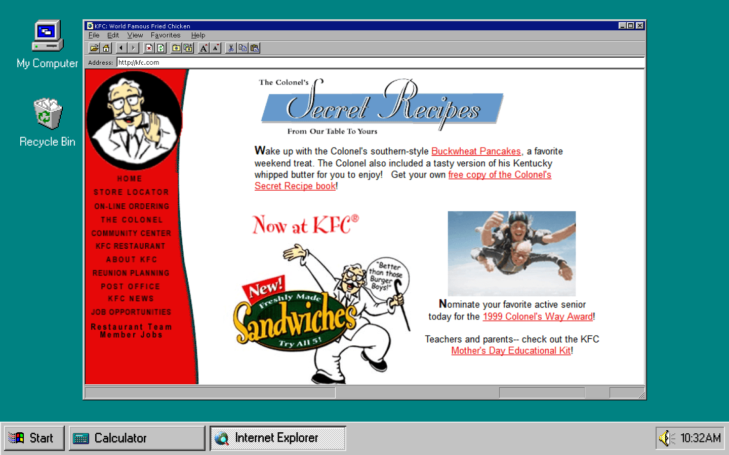 DCB 1999 - KFC.com