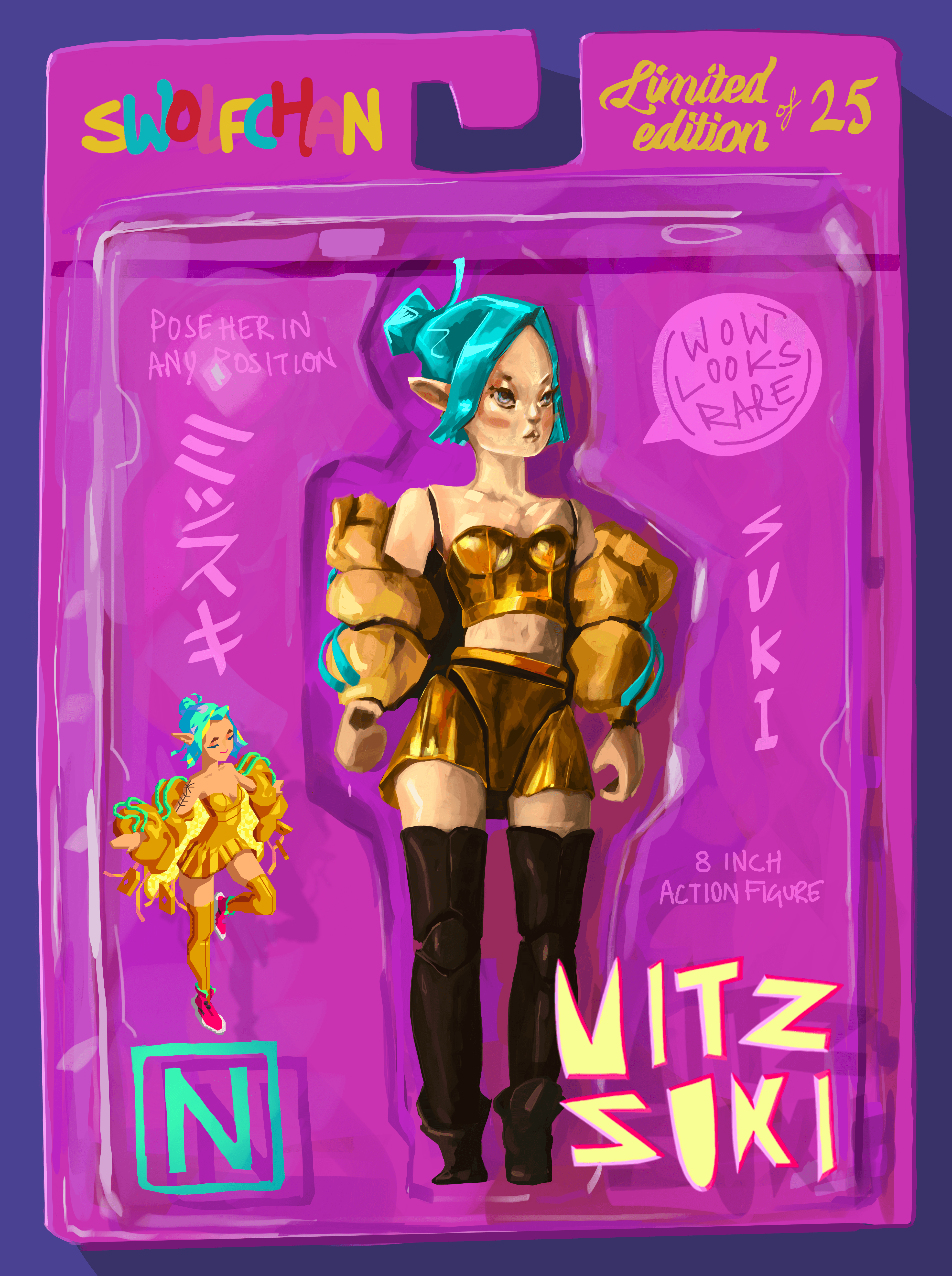 Mitzsuki Collectors Figurine (Swolfchan) #17/25
