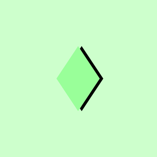 Minimalistic Diamond #3