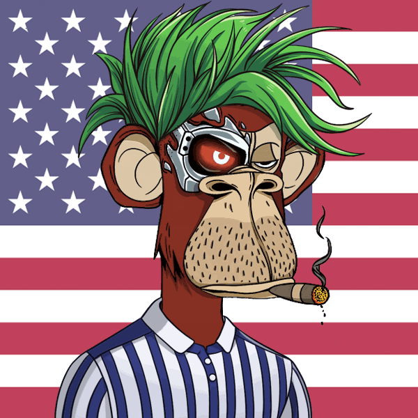The Bored Ape Americans #962