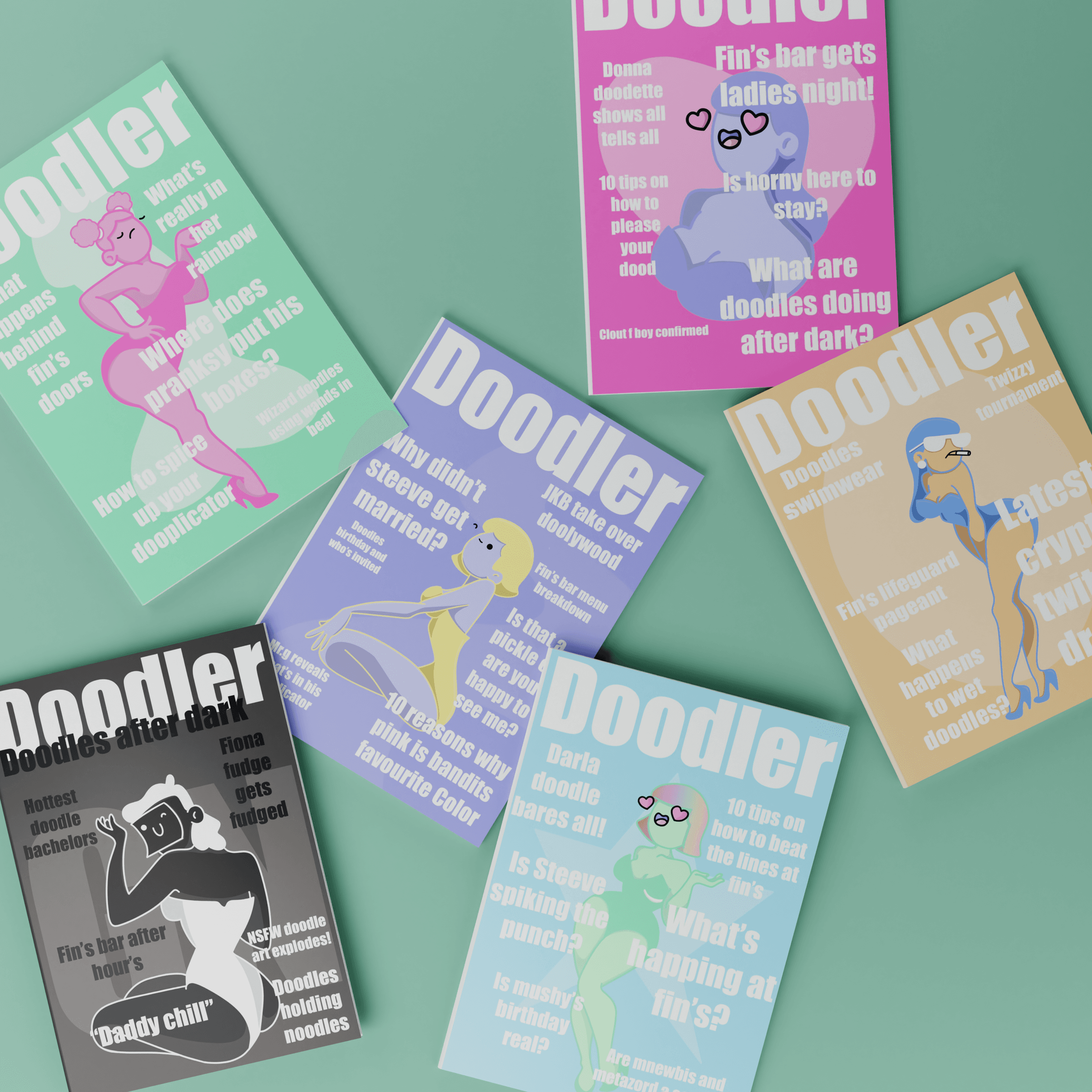 Doodler Mag Volume 1-6