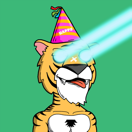 Grouchy Tiger Social Club #1065