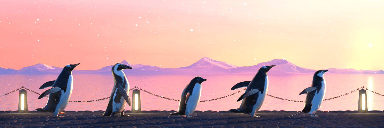Five Penguins #2345