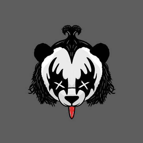 Panda Head #052