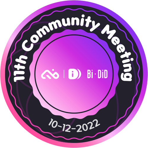 NFT for 11th Community Meeting of Bi.social