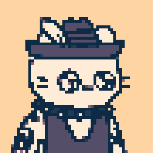 Bored Pixel Cat #463