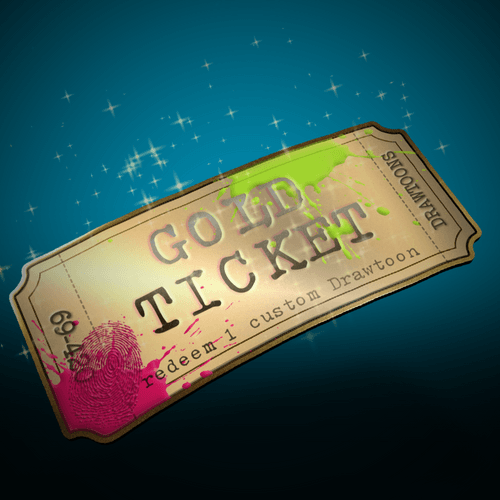 Drawtoon Gold Tickets