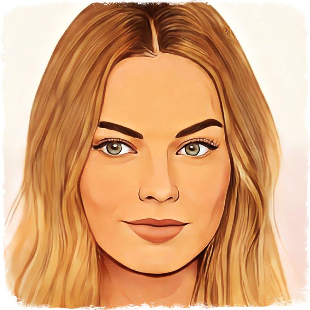 Margot Robbie - November Giveaway! - Celeb ART - Beautiful Artworks of  Celebrities, Footballers, Politicians and Famous People in World | OpenSea