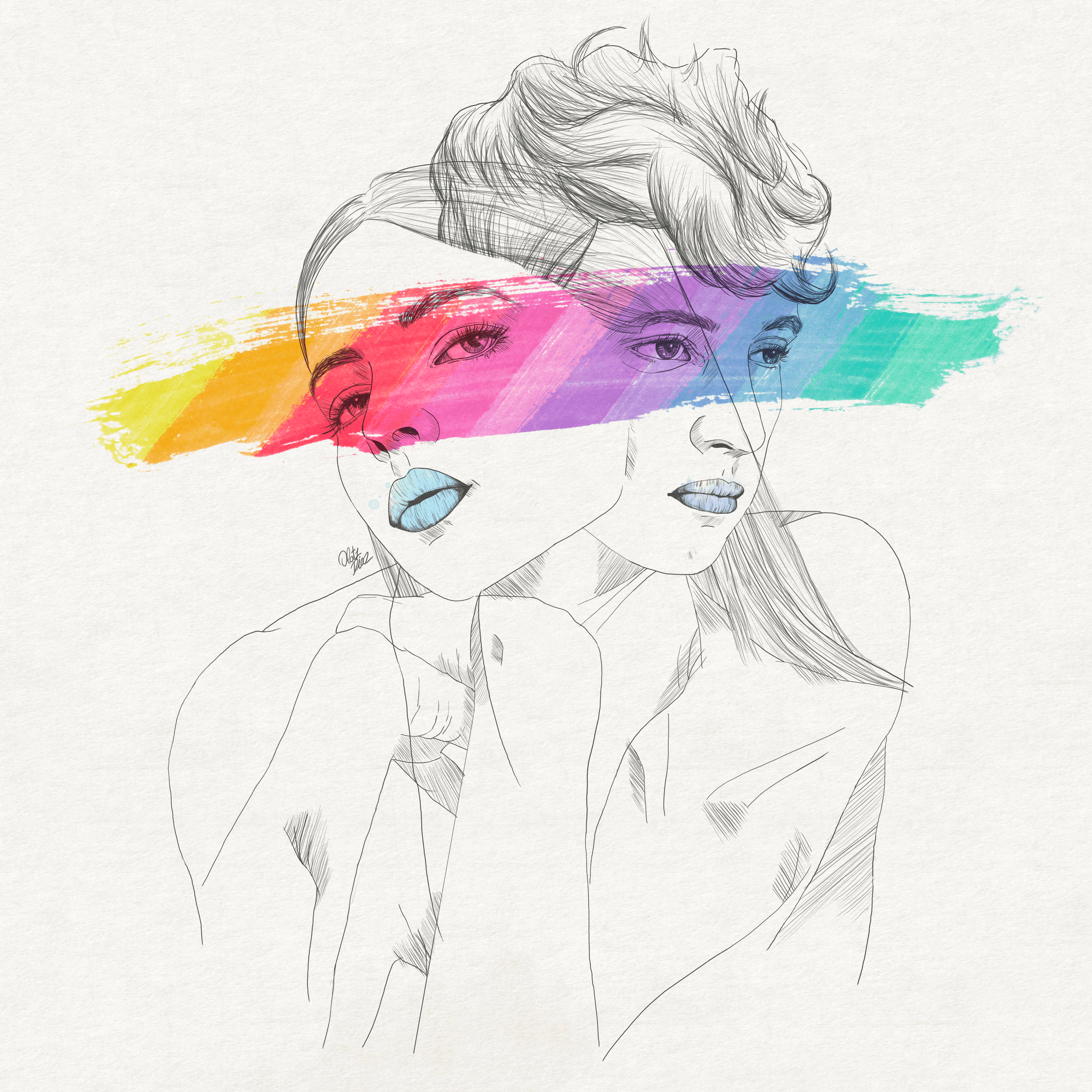 Rainbow Dreams by Olatz Diaz