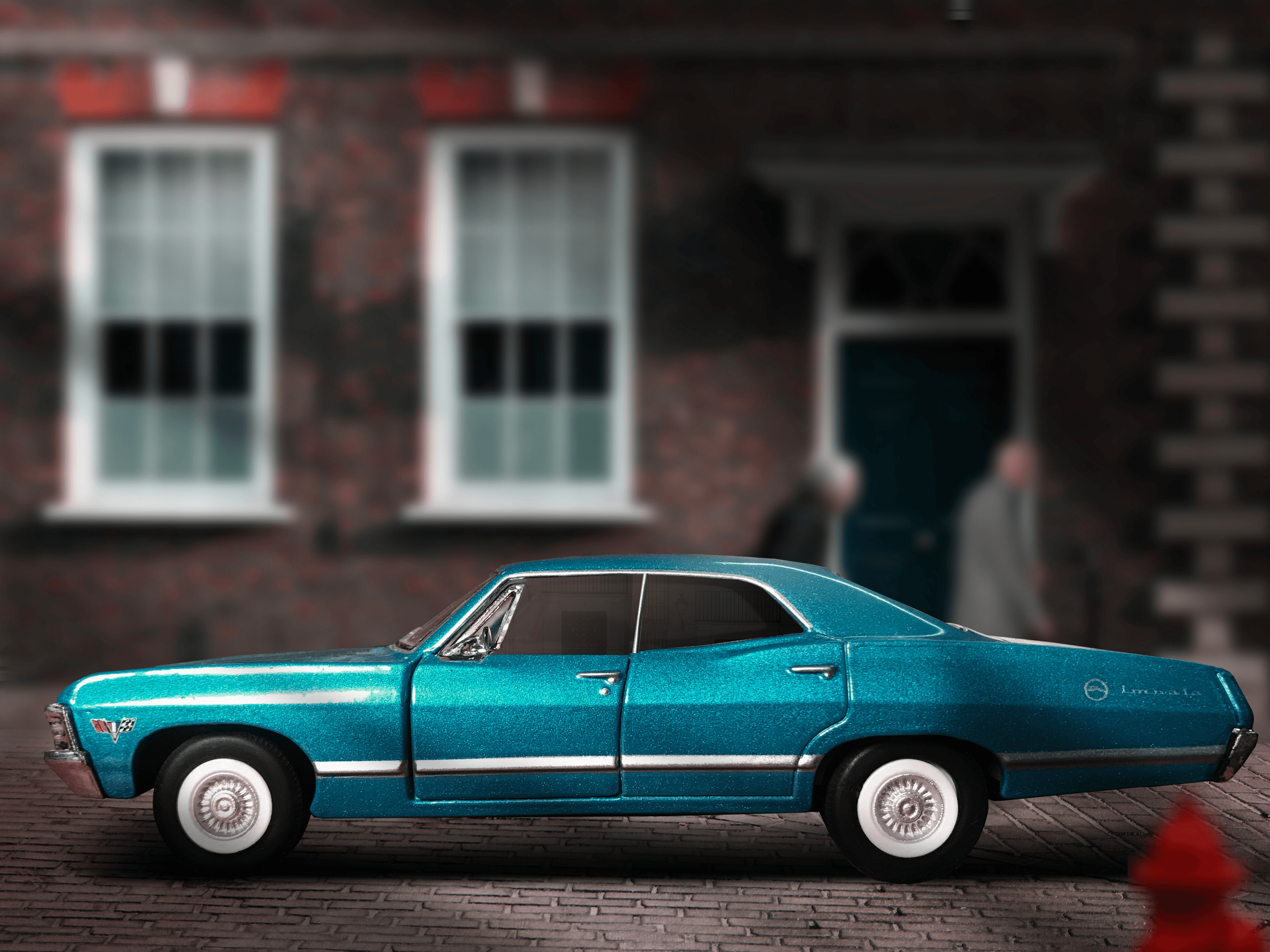 Scale model photography  ( Vintage car )