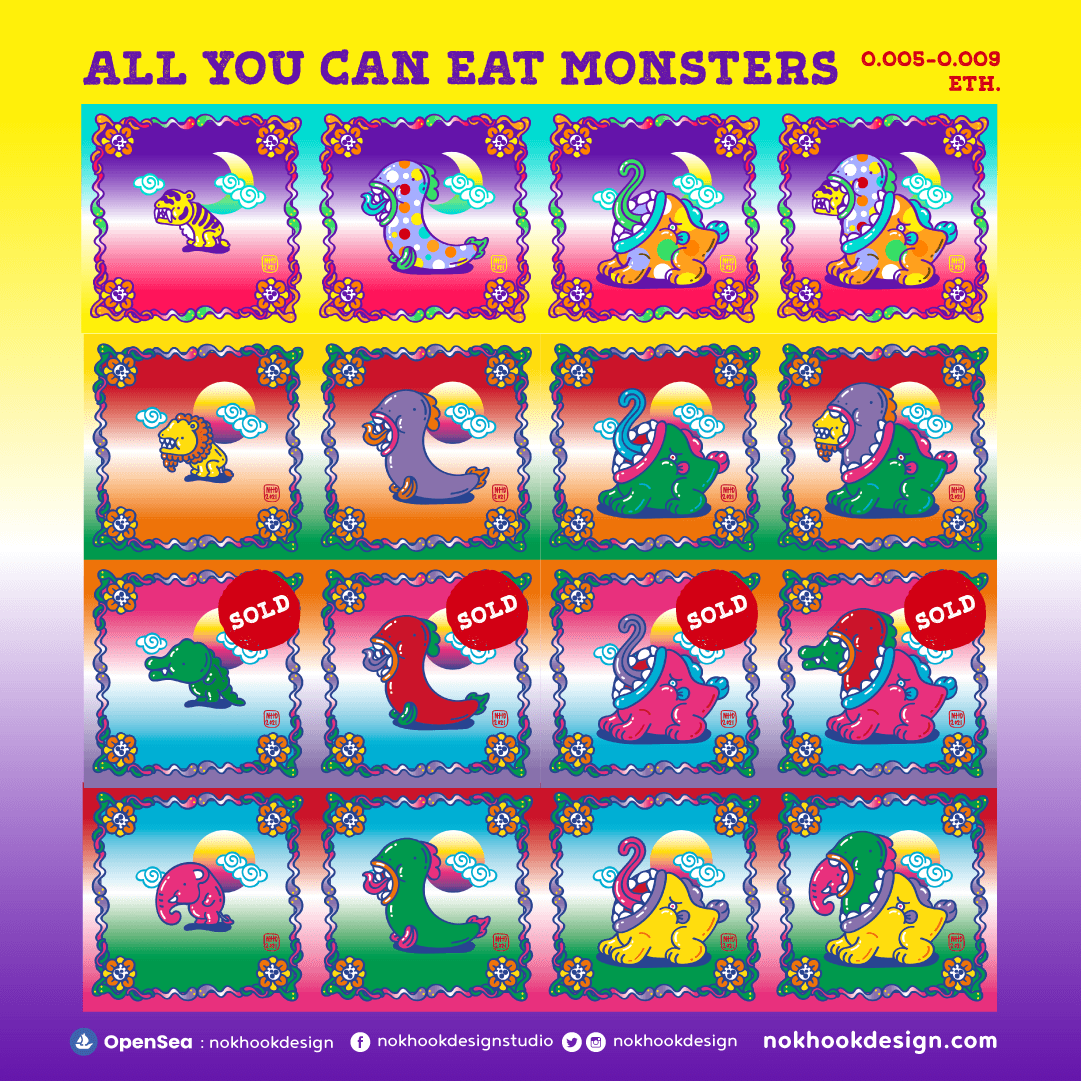 All you can eat monsters