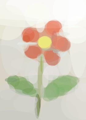 Experimental Art - Flower Art Clip #1