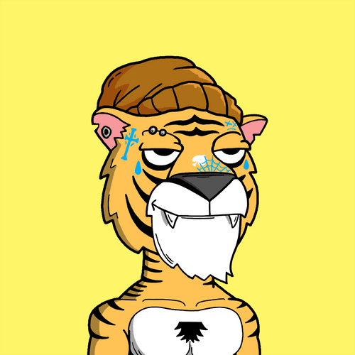 Grouchy Tiger Social Club #1949