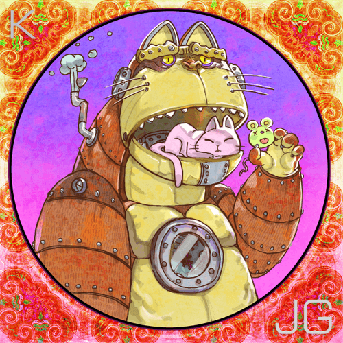 Kong Bot Coins No.44: Kitty Kong