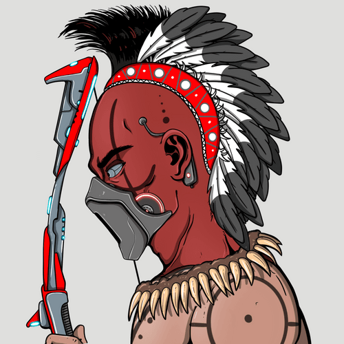 Mohawk Warrior #1109