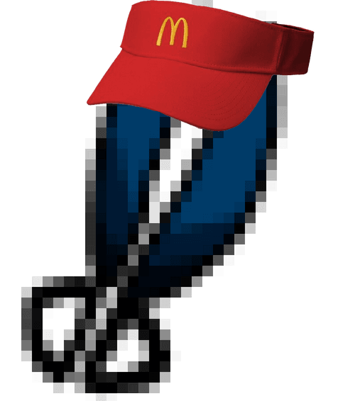 Pixelated fast food etherscissors official