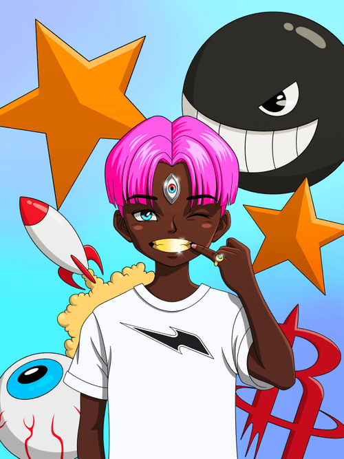 Third Eye Goldie Galaxy