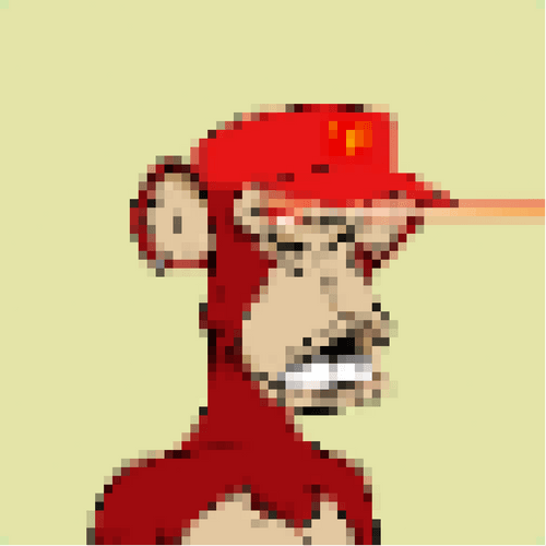 Fast Food Pixel Bored Ape #38