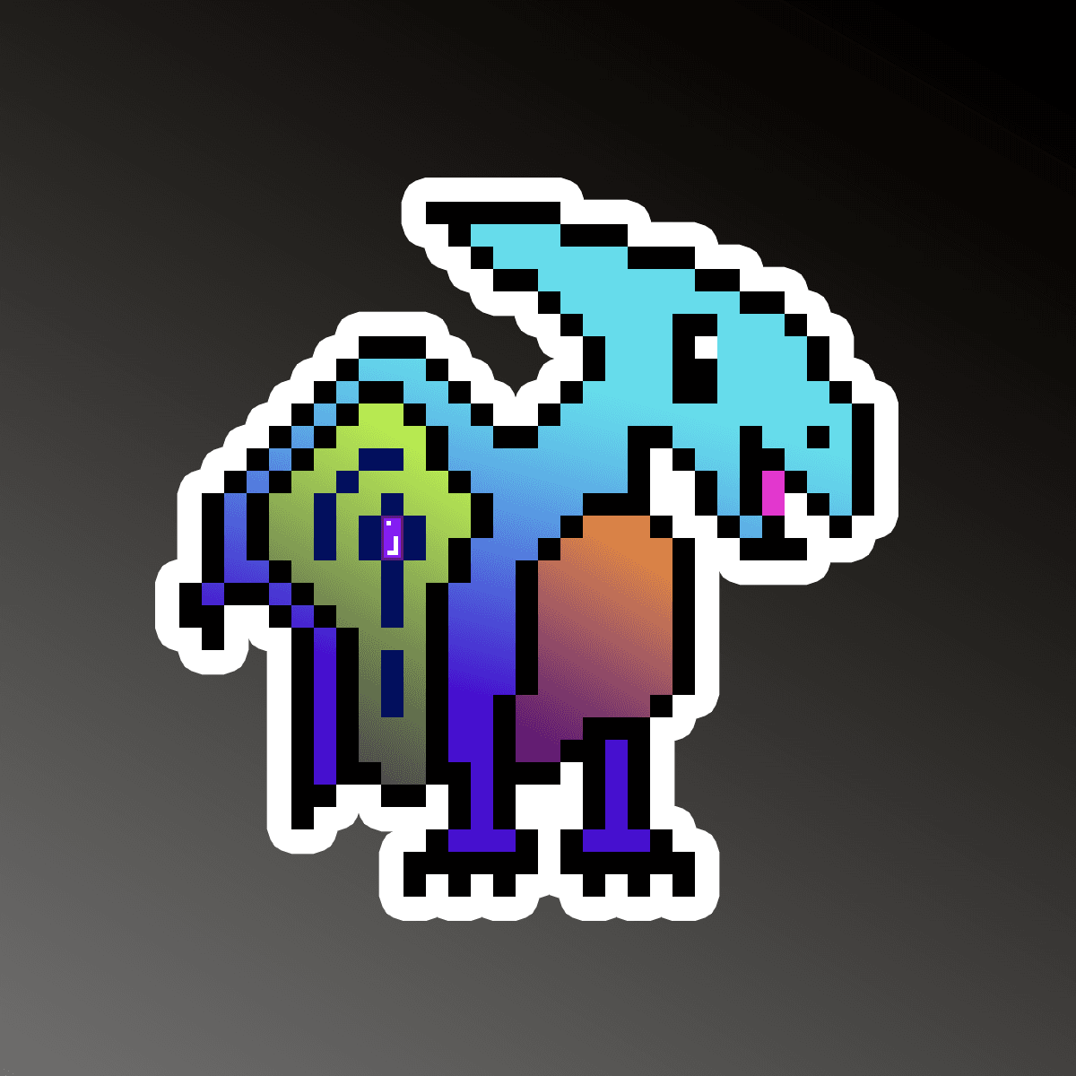 PixelSaurus Air #0025 [Rare]