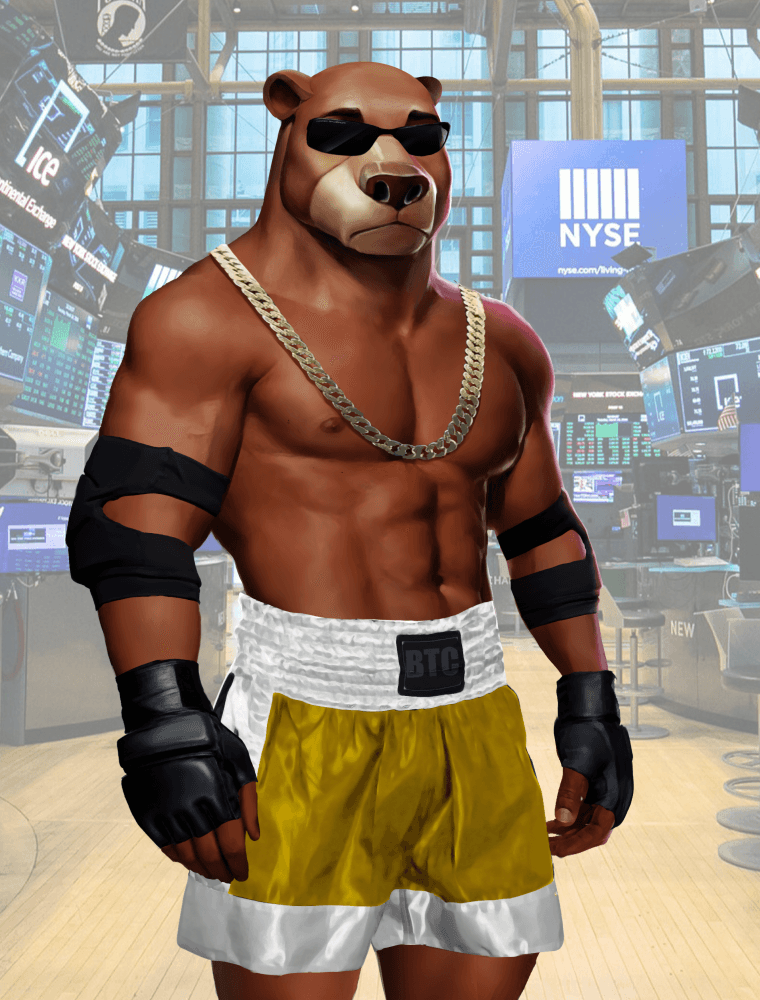 Wall Street Avatar Fighter Bear #506