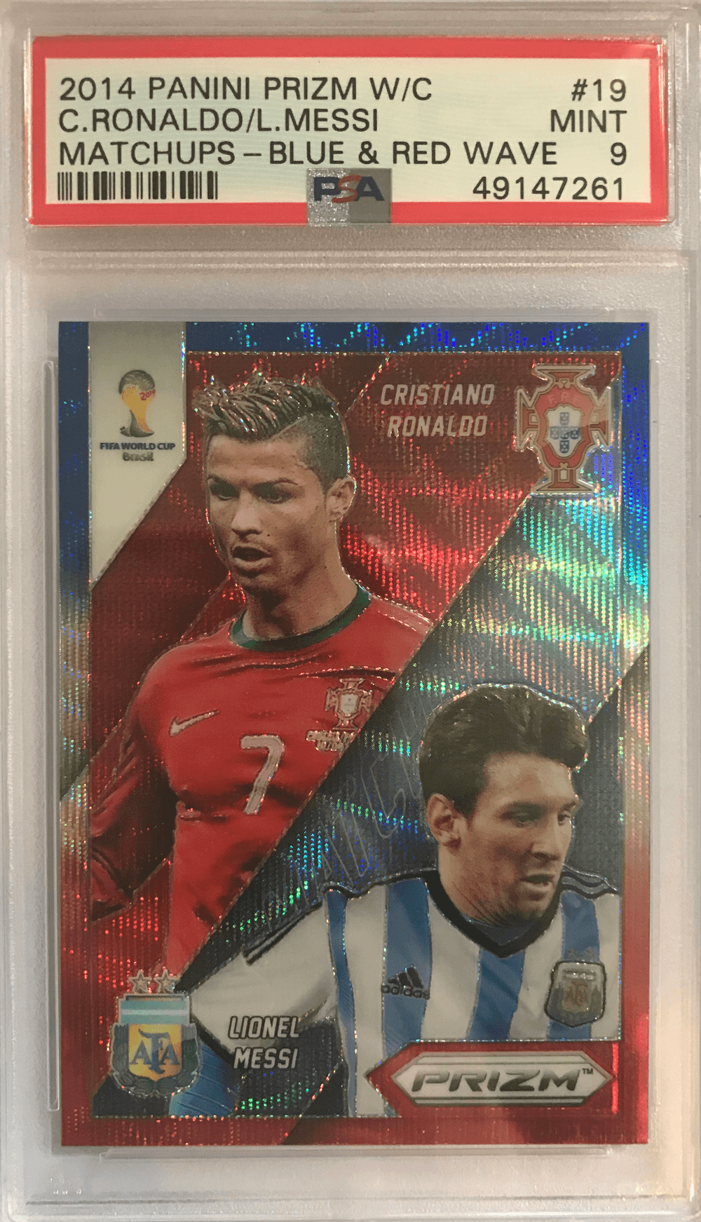 CRISTIANO RONALDO/LIONEL MESSI MATCHUPS - 2014 PANINI PRIZM WORLD CUP -  Total Sports Cards | OpenSea