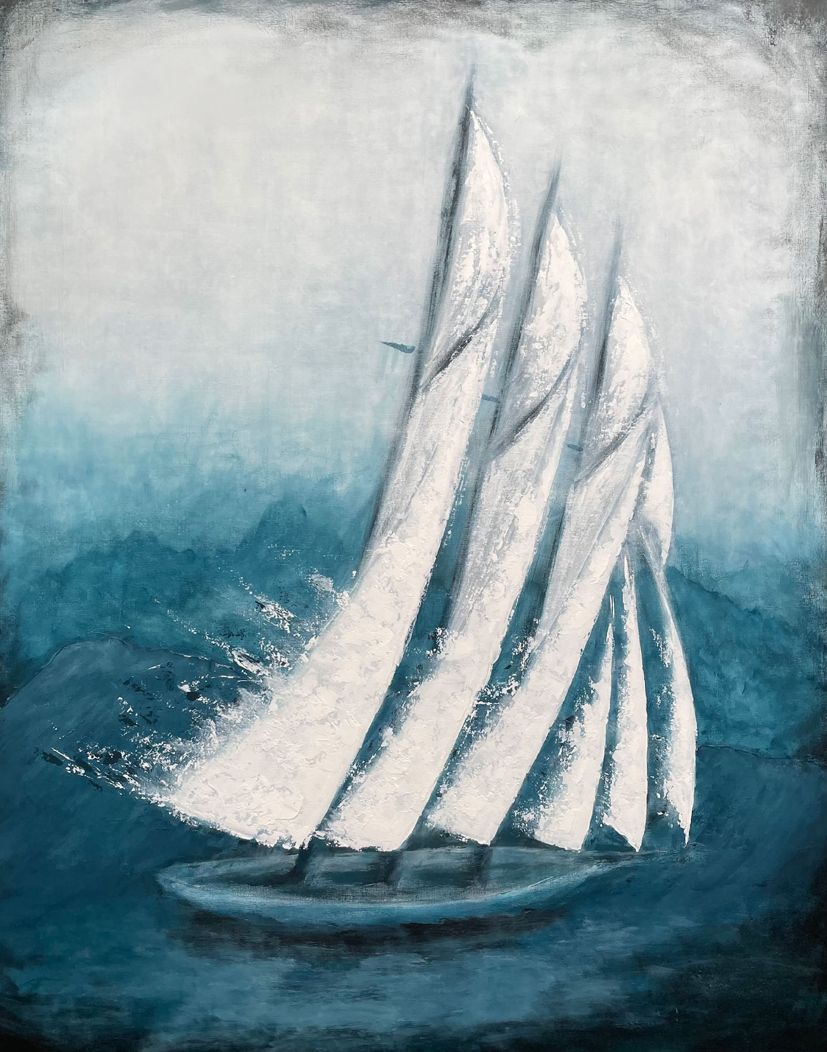 Adventure | Sailing Boat - Ship Art | Contemporary Wall Art