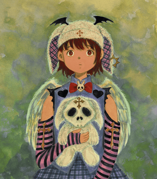 Koukousei Girl-Skull Doll