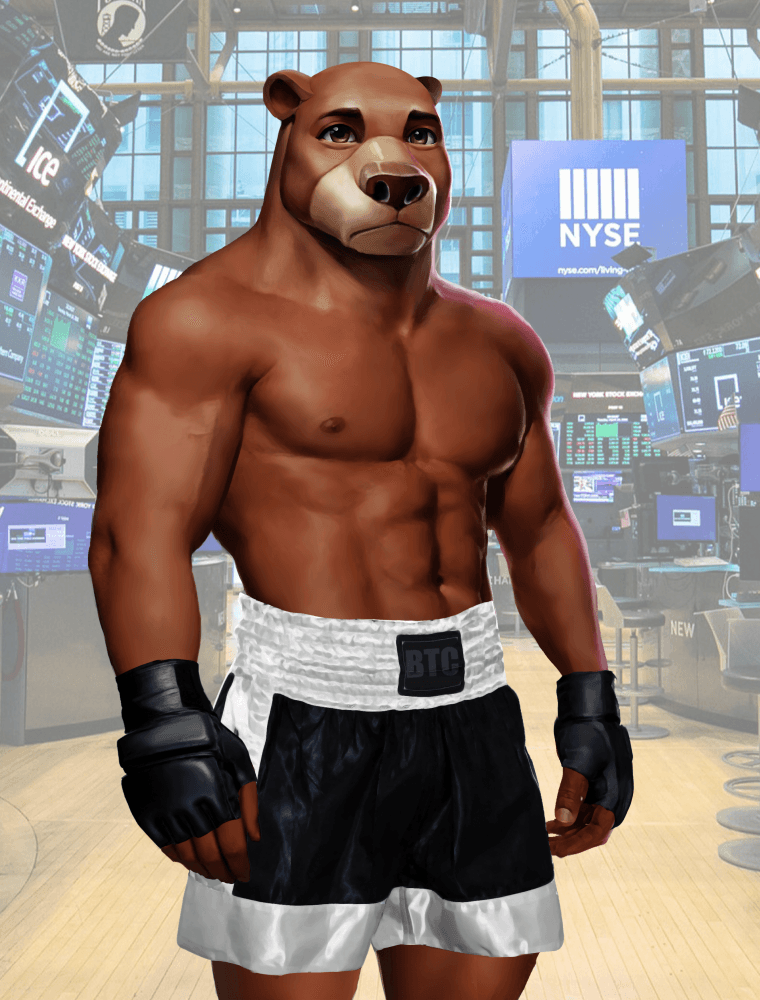 Wall Street Avatar Fighter Bear #189