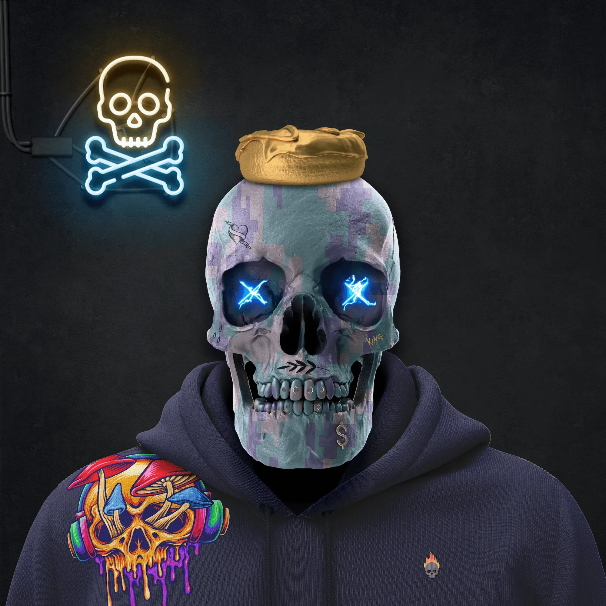 Cool Skull Club Legendary #102