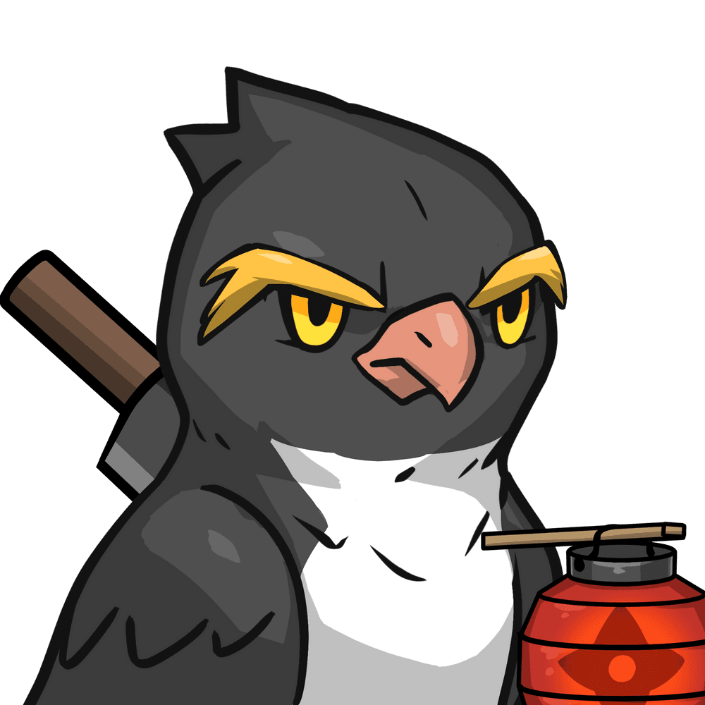 Narukami-Rockhopper penguin #12897