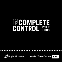 Golden Token Option  Incomplete Control collection image