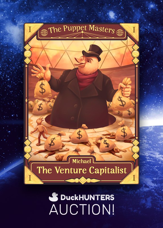 Michael - The Venture Capitalist | AUCTION CARD
