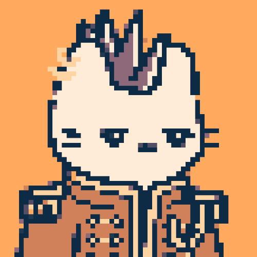 Bored Pixel Cat #1692