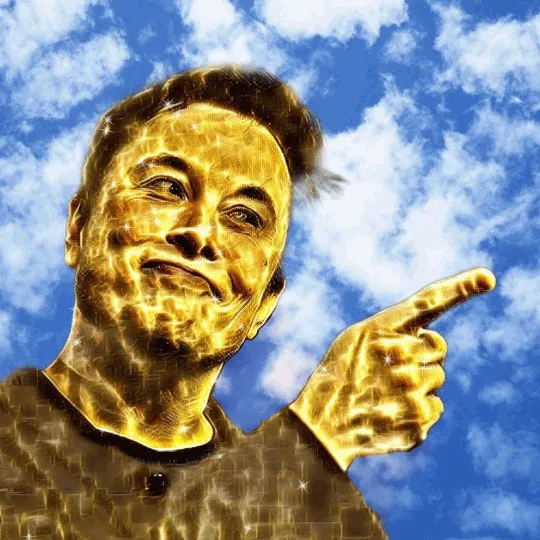 Golden #104 Elon Musk