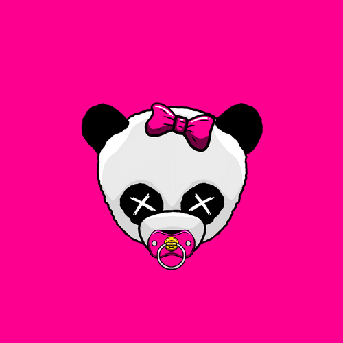 Panda Head #006