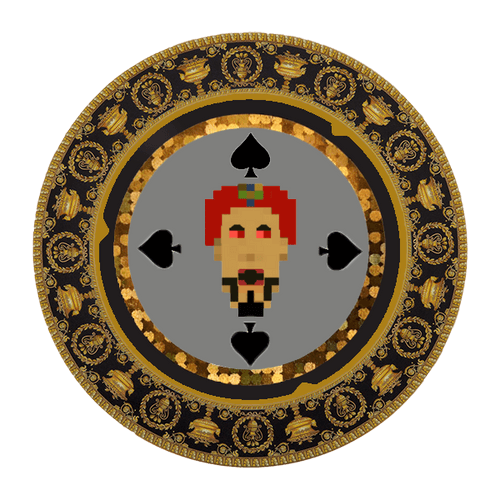 ZoltarsFortune Spade Poker Chip