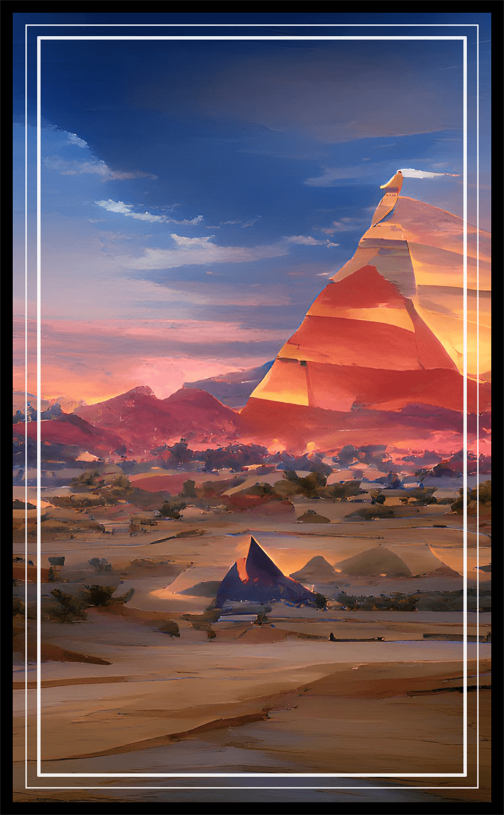 Morning Pyramids #2