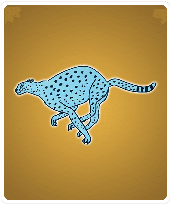 Quick Energetic Cheetah