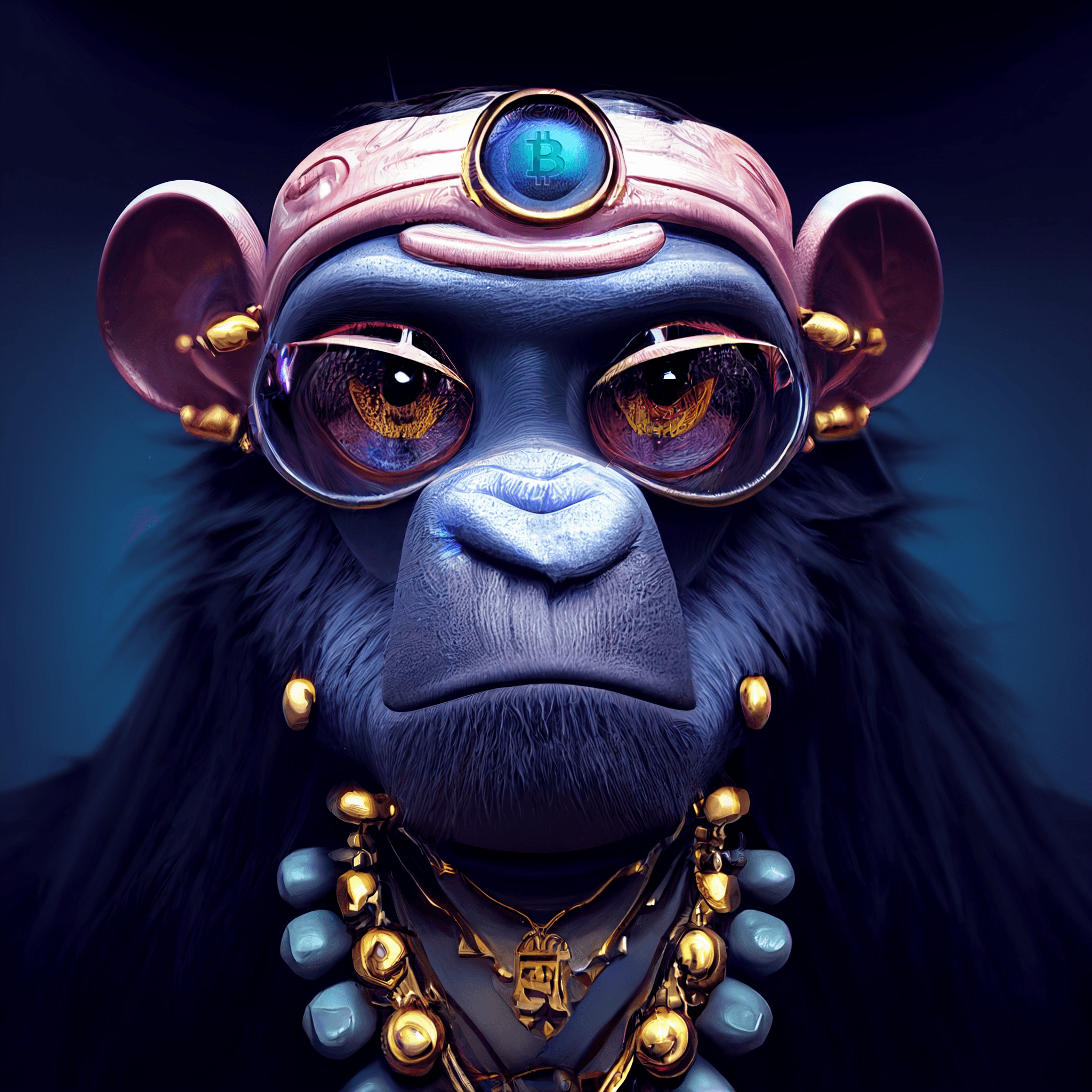 Kongo Golden Ape Society #59