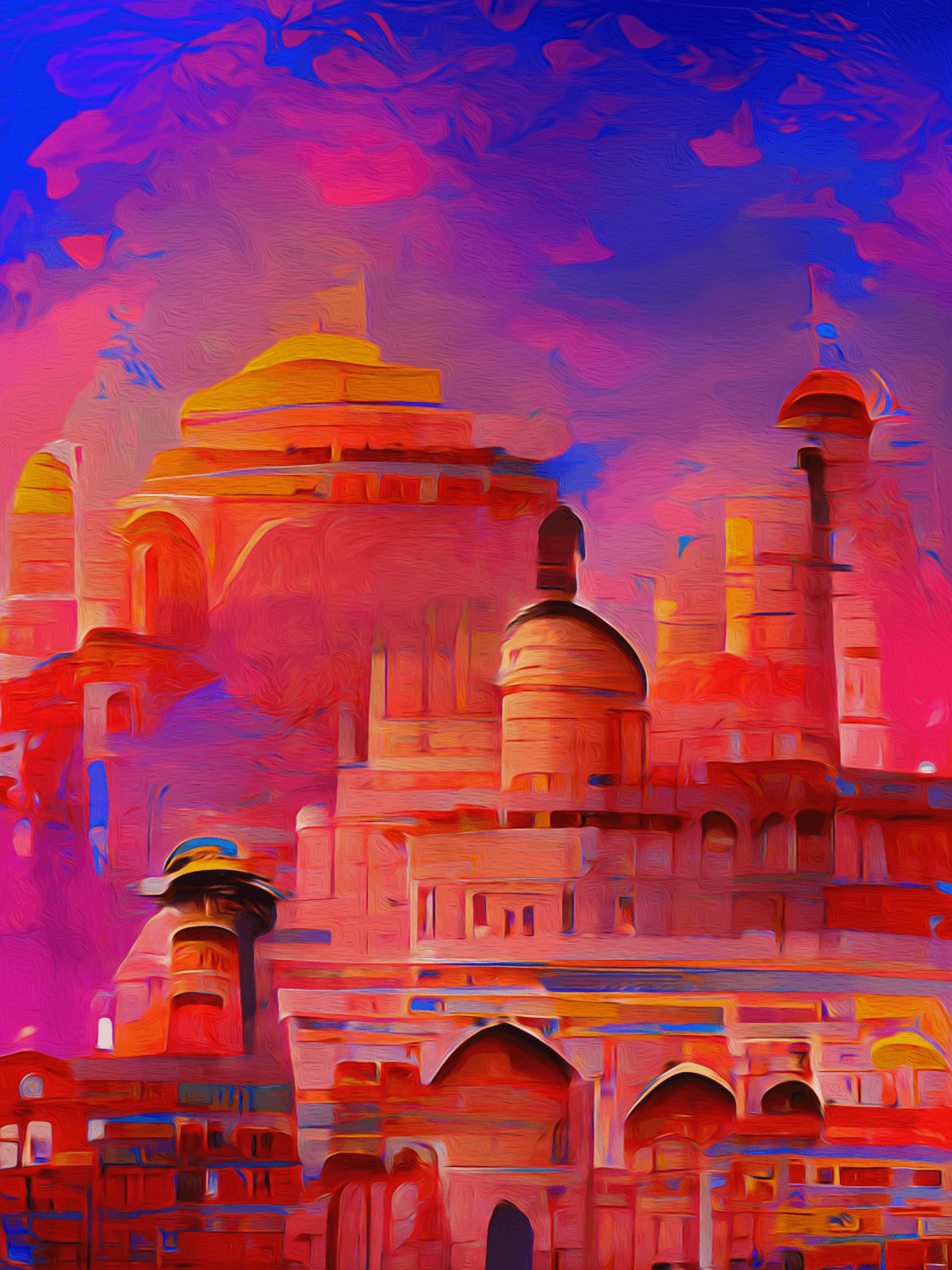Taj mehal (India)