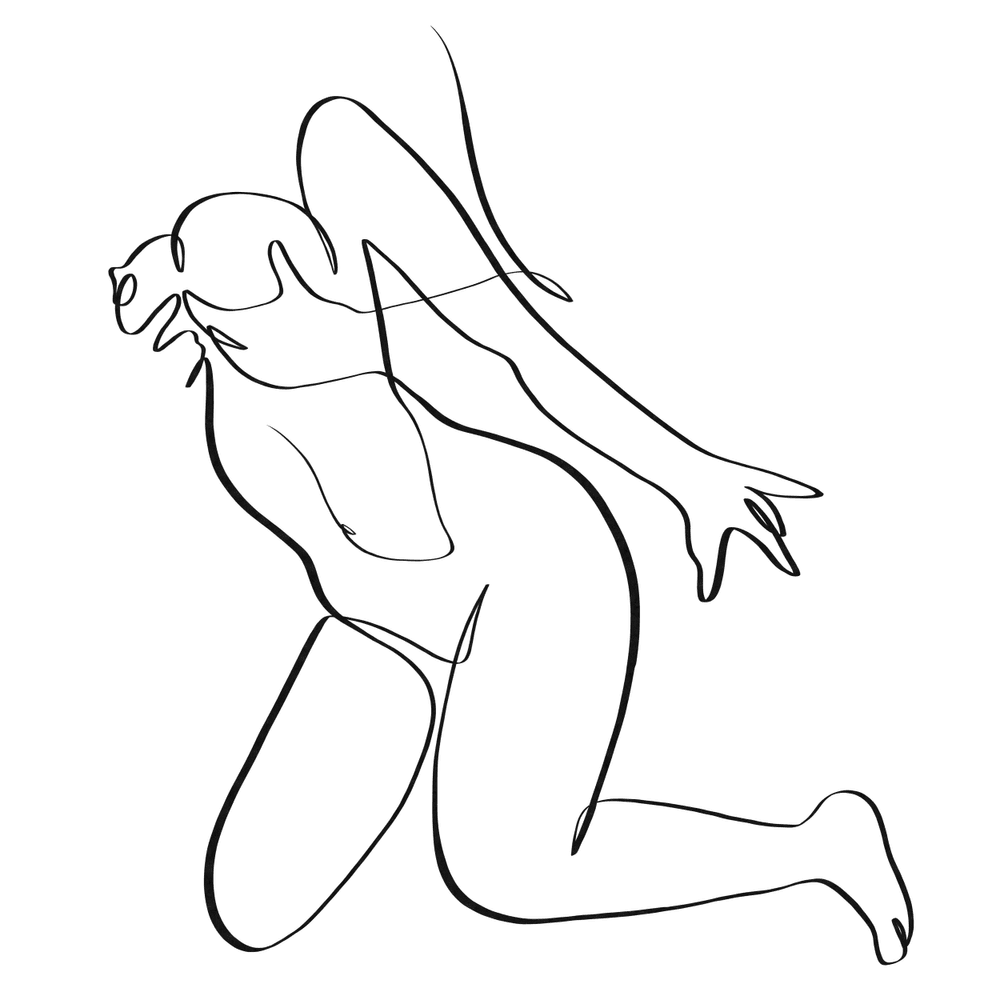 Comfortable place sex position one line art 21 Erotic Originals  