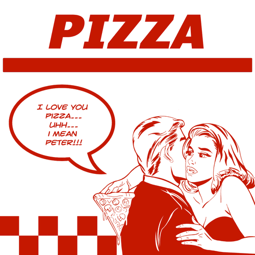 I love you Pizza