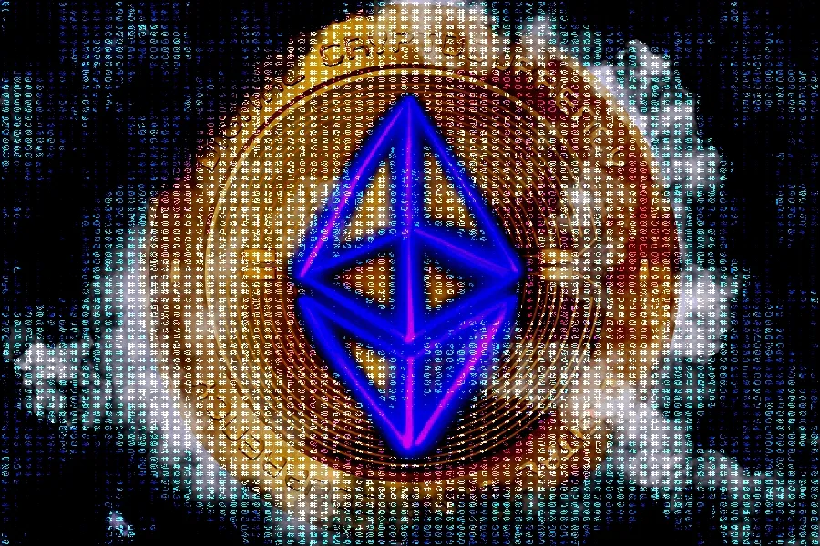 Ethereum Binary 1 of 1 by TJC 
