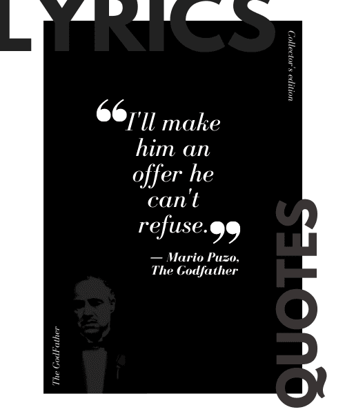 The Godfather Quotes #002 - The Godfather Quotes | OpenSea