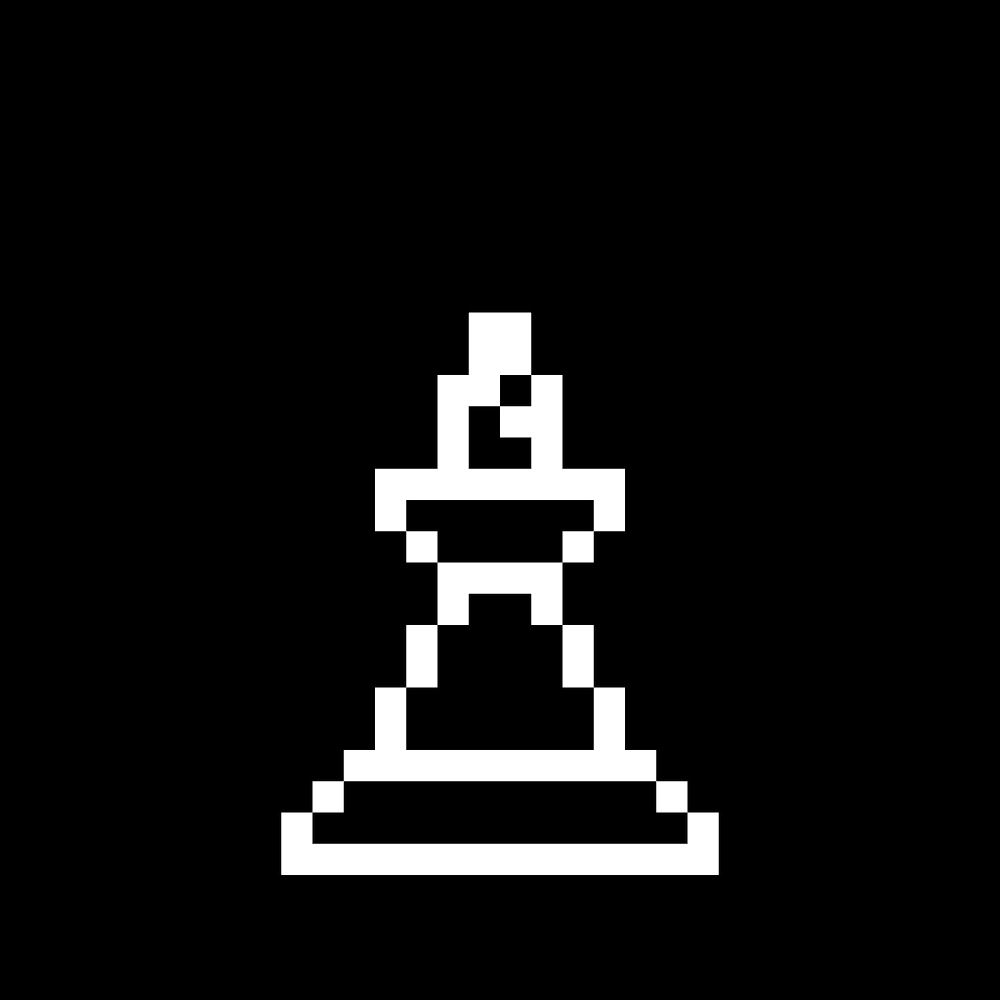 Pixel Chess Pieces