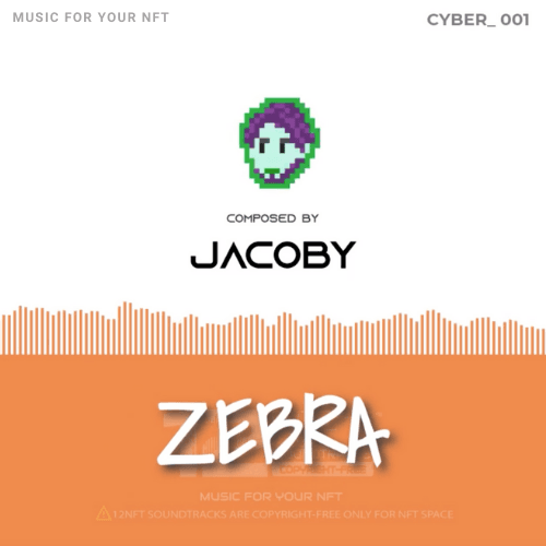 CYBER-001 | ZEBRA | Pixel Artwork Version