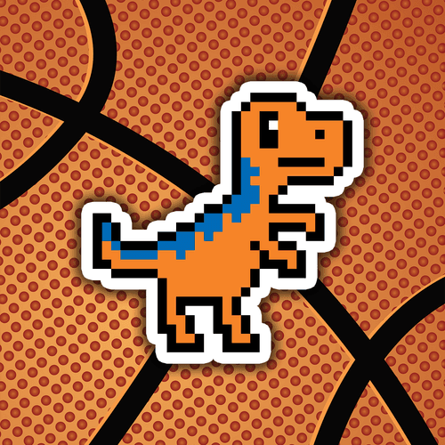 PixelSaurus Rex #0205 [New York Knicks]