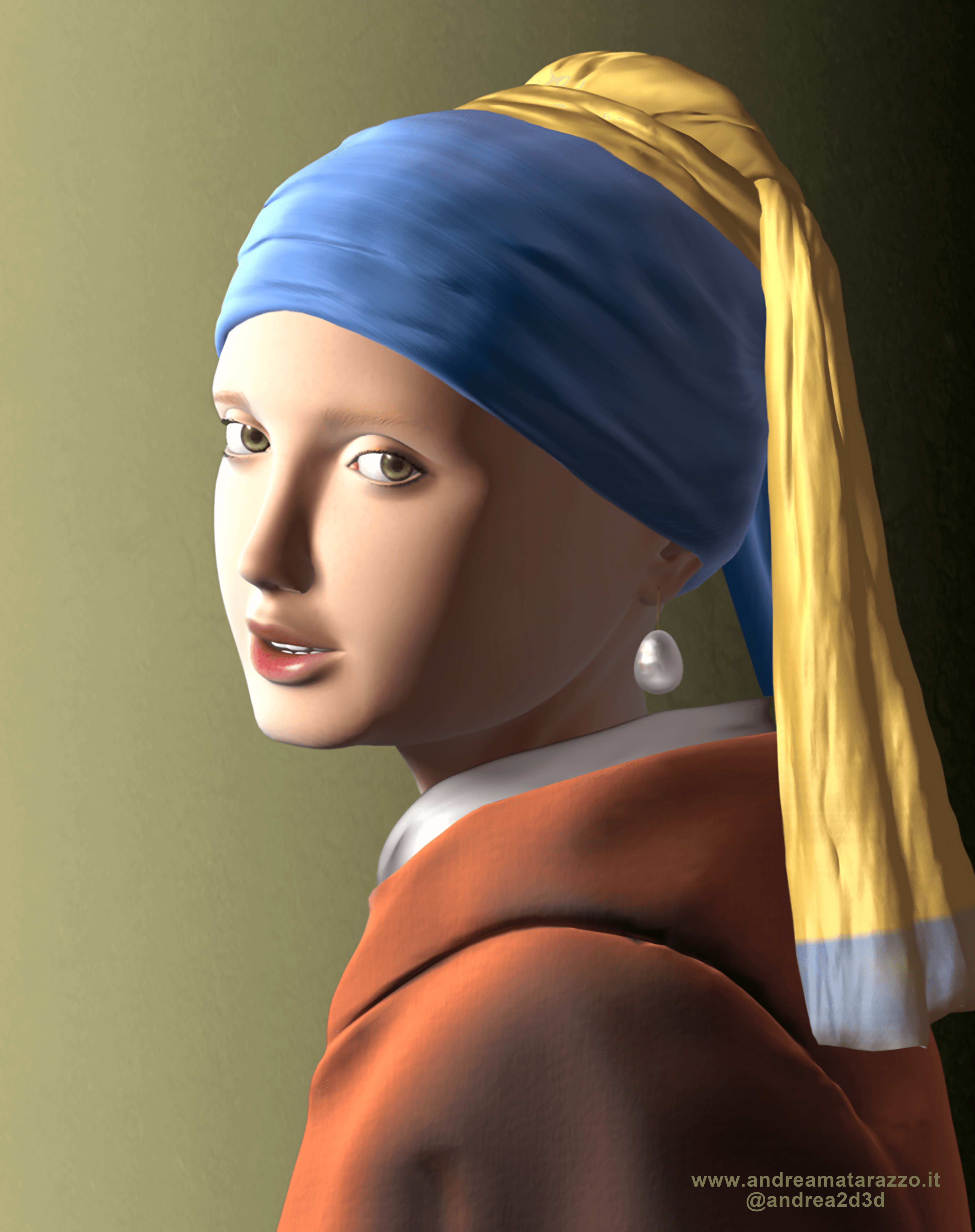 Girl with a pearl earring 1