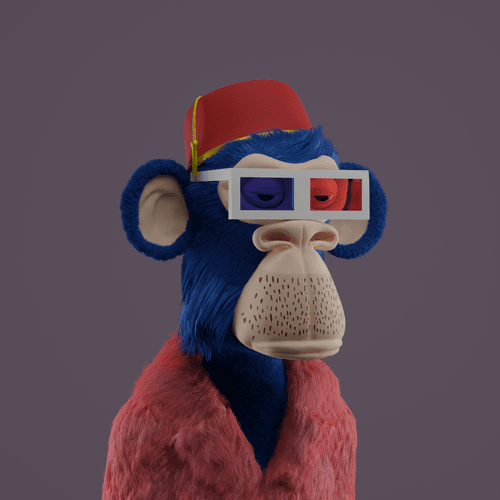 3D Bored Ape Club #231