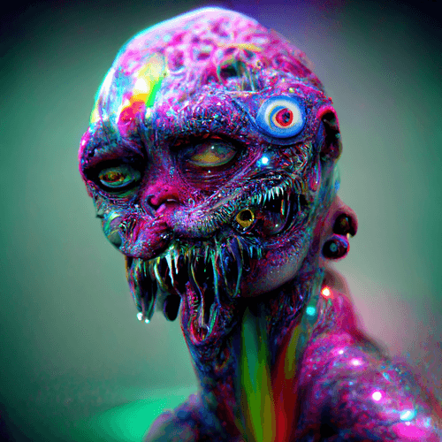 Trippy Lizards by Ken Kelleher Labs